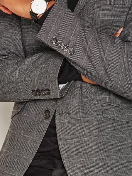 Taxkit Mid Grey Blazer – Image 4
